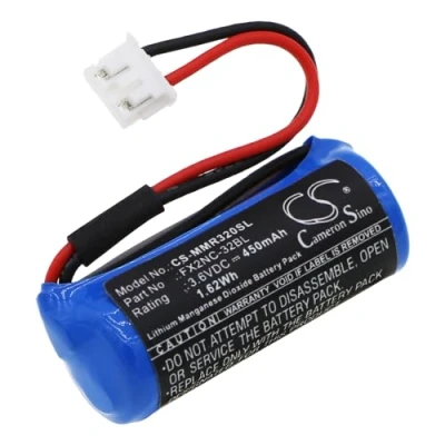 Abbildung von CS MMR320SL Akkus 450mAh Kompatibel mit [Philips] 989803152881, MR200, Sauvegarde, Tables Surgigraphic 6000 Steris, [Mitsubishi] F1, F2, FX, FX1, FX2, FX2C, FX2N, FX2NC Series Control
