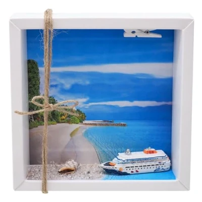 Abbildung von ZauberDeko Geldgeschenk Verpackung Kreuzfahrt Kreuzfahrtschiff Karibik Geldverpackung Urlaub Reise Weihnachten