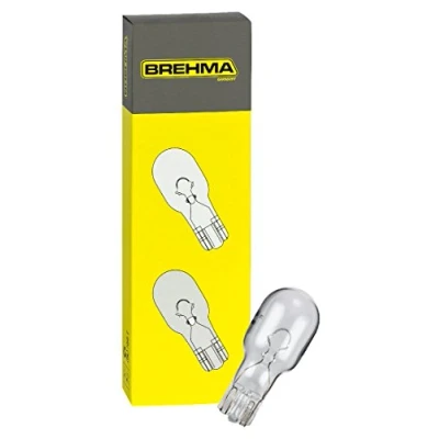 Abbildung von BREHMA 10x Glassockellampe W16W 12 Volt 16 Watt W2.1x9.5d
