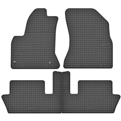 Abbildung von Gummimatten Gummi Fußmatten Satz für Citroen C4 Picasso I (2006 2013) Passgenau
