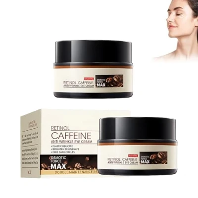 Abbildung von Neue Retinol Koffein Anti Falten Augencreme für die ganze Nacht, feuchtigkeitsspendende Aging Augencreme, gegen Augenringe und Schwellungen (2pcs)