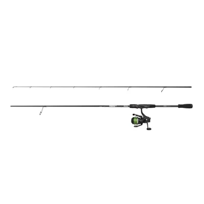 Abbildung von Abu Garcia Max SX Spinning Combo, Süßwasserangler Angelrute Rolle Hecht Zander, Starkes Leichtgewicht vielseitig einsetzbar, schwarz, 2.74m mäßig schnelle Rute, 2500er