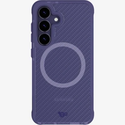Abbildung von tech21 EvoArmor Schutzhülle für Galaxy S25, mit Magneten, Aufprallschutz in Militärqualität, Violett