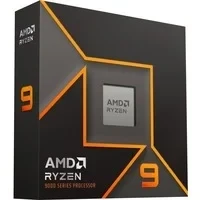 Abbildung von AMD Ryzen 9 9950X Prozessor, 16 Kerne/32 Threads, Zen 5 Architektur, 80MB L3 Cache, 170W TDP, Bis zu 5,7 GHz Boost Frequenz, Socket AM5, DDR5 und PCIe 5.0, Kein Lüfter