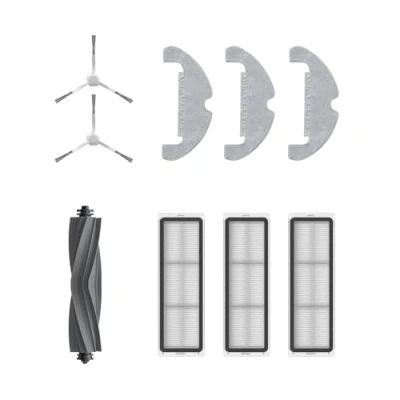 Abbildung von Dreame Zubehörset für Roboter D10 Plus Gen2 Enthält 3x Mopptücher, Filter, 2x Seitenbürsten, 1x Hauptbürste, Original Zubehör