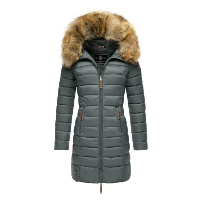 Abbildung von Marikoo Stepp Wintermantel, Damen, Größe: 36, Stormy blue