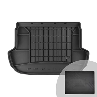 Abbildung von FROGUM ProLine 3D Gummimatte Exklusive Auto Kofferraummatte Kofferraumwanne für Subaru Forester IV 2012 2018 Bequemer Organiser Die höchsten Kanten