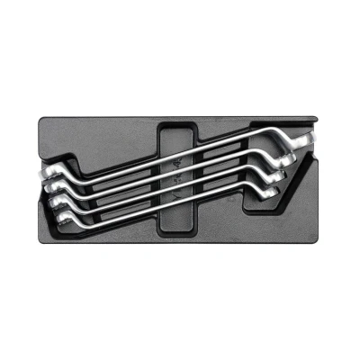 Abbildung von YATO YT 5543 Doppel Ringschlüsselsatz 380 21x23, 24x27, 25x28, 30x32 4