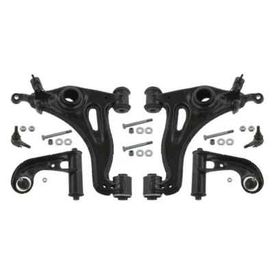 Abbildung von FEBI BILSTEIN 33134 Querlenker Reparatursatz Vorderachse links, rechts mit Anbaumaterial MERCEDES BENZ: C Klasse Limousine, SLK