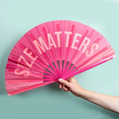 Abbildung von Holzfächer XXL Size Matters