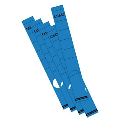 Abbildung von 10 x Falken Ordnerrückenschilder selbstklebend 36x290mm VE=10 Stück bl