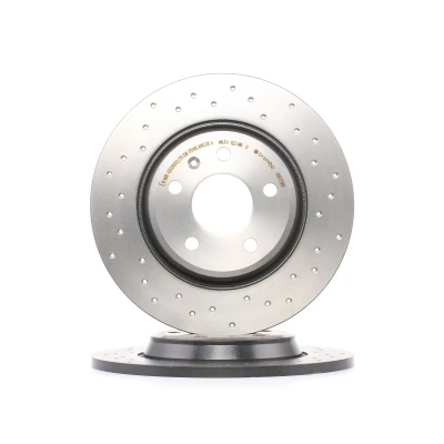 Abbildung von BREMBO XTRA LINE 08.A759.1X Bremsscheibe 300 12 5 voll, gelocht beschichtet mit Schrauben AUDI: A4 B8 Allroad, A6 C7 Limousine, Q5 kfzteile,