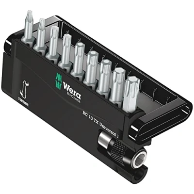 Abbildung von Wera Bit Sortiment, Check 10 TX Universal 1, teilig, 05056164001