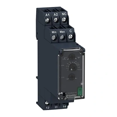 Abbildung von Schneider Electric RM22LG11MR Niveaurelais, Steeuerung und Sicherheitsrelais, 5 k 100 kOhm, 24 240VAC/DC, 1 W