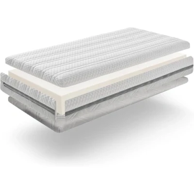 Abbildung von Babymatratze, My Baby Mattress, 60x120 cm, Kindermatratze, Bezug waschbar, Sommer &amp; Winterseite