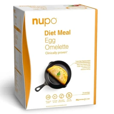 Abbildung von NUPO® Diet Meal replacement extreme [Egg Omelette 10 Portionen] Kalorienarme Ernährung, glutenfrei &amp; GMO frei Vollwertige Mahlzeitersatz abnehmen Food Nahrungsersatz
