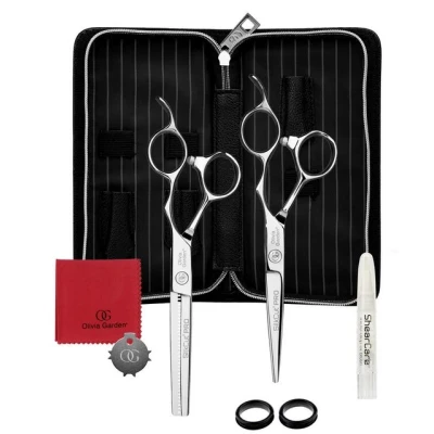 Abbildung von OLIVIA GARDEN Haarschere SilkCut PRO 5,75&#039;&#039;, (Set, 2 tlg), für Rechtshänder
