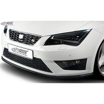 Abbildung von Frontspoileransatz Seat Leon 5F SC/5 türer/ST FR/Cupra 2013 (ABS Schwarz glänzend)