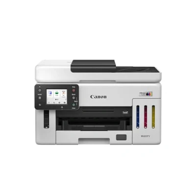Abbildung von Canon MAXIFY GX6150 kompakter Büro Drucker Farbdrucker &amp; Scanner All in One WLAN MegaTank Tintenstrahldrucker mit Kopierer Wi Fi, Ethernet USB Anschluss