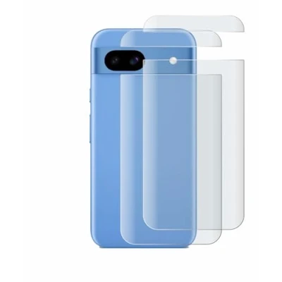 Abbildung von BROTECT Full Cover Schutzfolie Matt für Google Pixel 8a (Rückseite) (2 Stück) Screen Displayschutz Folie, 3D Curved, Anti Reflex