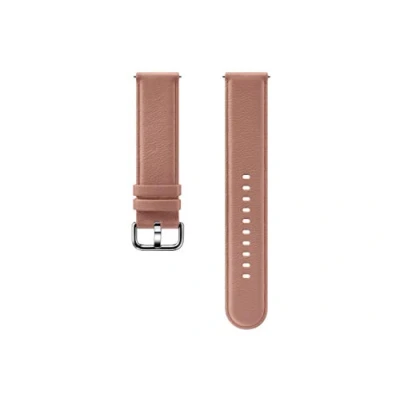 Abbildung von Samsung Galaxy Watch Active2 Lederarmband, Pink Gold
