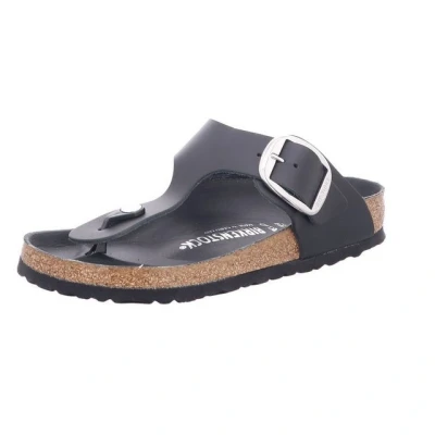 Abbildung von Birkenstock Gizeh BIG Buckle Zehentrenner, Damen, Größe: 37, Black Schuhe