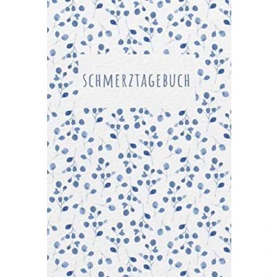 Abbildung von Schmerztagebuch: Tagebuch, Schmerzprotokoll für akute chronische XXX Schmerzen zum asufüllen, ankreuzen. Buch zur Dokumentation Besuche beim ... bei Beschwerden