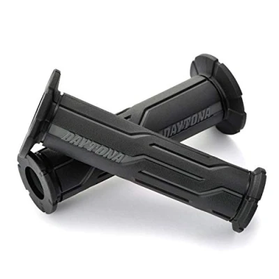 Abbildung von DAYTONA 88769 Motorrad Griffgummi Set GGD LINE, 7/8“ (22,2mm), 125mm, offenes Ende, grau