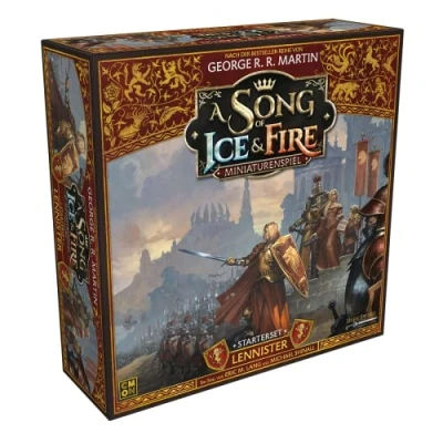 Abbildung von CMON, A Song of Ice &amp; Fire Lennister, Starterset, Tabletop, 2 Spieler, Ab 14+ Jahren, 45+ Minuten, Deutsch, Mehrsprachig, Mehrfarbig, Bunt