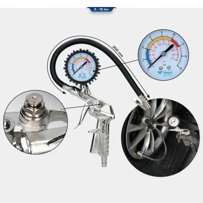 Abbildung von Druckluft Reifendruckmesser/ füller KS TOOLS BT691019
