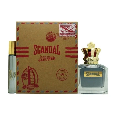 Abbildung von Scandal Pour Homme Geschenkset 100 ml EDT + 10 0,11 l