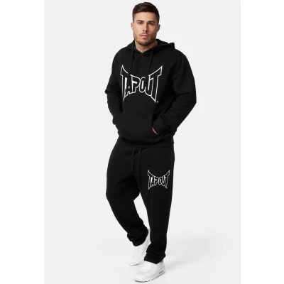 Abbildung von Tapout Normale Passform Lifestyle Basic Tshirt print, Herren, Größe: 3XL, Black white