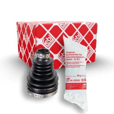 Abbildung von FEBI BILSTEIN 172386 Achsmanschette getriebeseitig thermoplastische Polyester Elastomere FIAT: 500 Schrägheck, Panda II C Cabrio