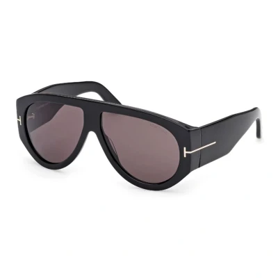 Abbildung von Tom Ford Bronson Sonnenbrille, Größe: 60, Shiny black
