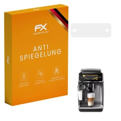 Abbildung von atFoliX Panzerfolie kompatibel mit Philips Series 3200 EP3246/70 Schutzfolie, entspiegelnde und stoßdämpfende FX Folie (2X)