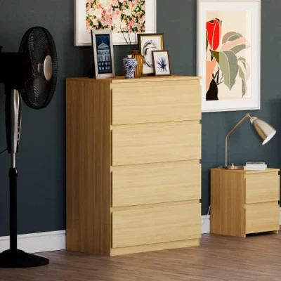 Abbildung von Vida Designs Kommode Denver, Pine, 4 Drawer