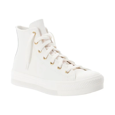 Abbildung von Converse Chuck Taylor ALL STAR LIFT Unisex Sneaker high für Kinder, Größe: 37.5, Egret/light gold Schuhe
