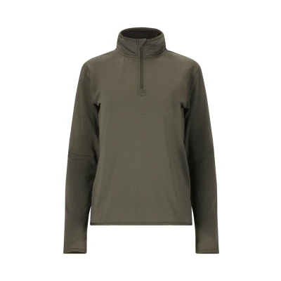Abbildung von Endurance Vironic Waffle Melange Midlayer Gr. 34 Grün 000298811