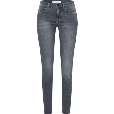 Abbildung von BRAX Style ANA SLIM FIT MIT Normaler LEIBHÖHE Jeans Skinny Fit, Damen, Größe: 40xL, Used grey