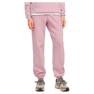 Abbildung von JJXX Damen JXABBIE RLX HW Every Pants SWT NOOS Sweatpants, Mauve Shadows/Print:Gray Lilac Logo, L