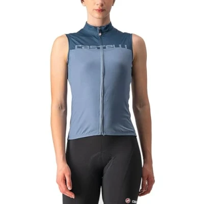 Abbildung von CASTELLI Damen Velocissima Sless Sweatshirt, Light Steel Blue/Moonlite Ocean, M EU