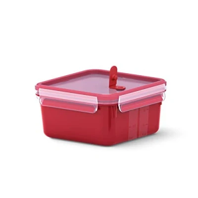Abbildung von Emsa Frischhaltedose Quadratisch CLIP &amp; MICRO 1.3L, Kunststoff, (1 tlg)