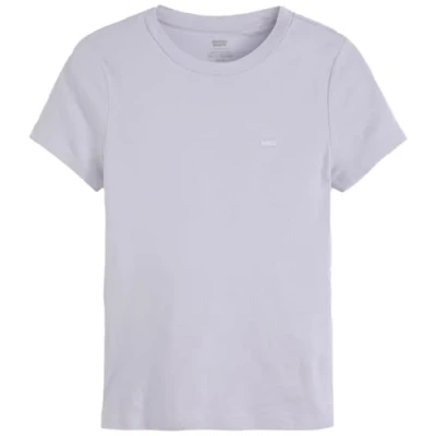 Abbildung von Levi&#039;s Basic Housemark T Shirt Damen Blau /