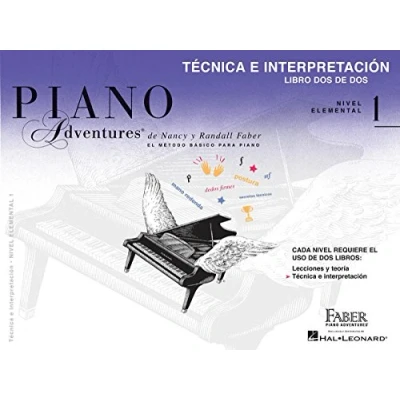 Abbildung von Tecnica E Interpretacion Libro DOS de Nivel Elemental 1: Technique &amp; Performance Level 1 Spanish Edition (Piano Adventures): /