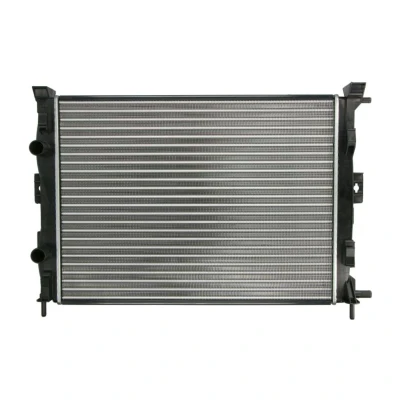 Abbildung von MAGNETI MARELLI 350213160600 Kühler, Motorkühlung 589 455 23 Kühlrippen mechanisch gefügt RENAULT: SCENIC 2, GRAND MEGANE 2 Coupe Cabriolet