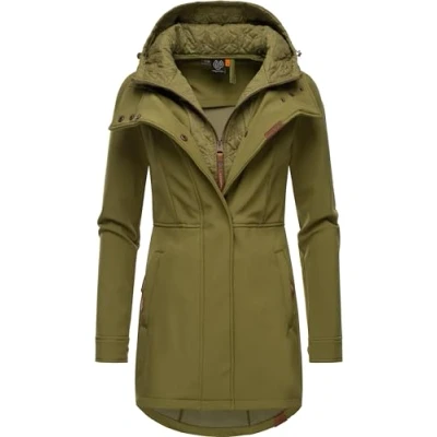 Abbildung von Ragwear Ybela Wintermantel, Damen, Größe: Medium, Light olive