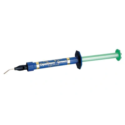 Abbildung von OpalDam Green Kit 4 x 1,2 ml Spritze, 10 Micro 20 ga Tips, Black Mini Tips