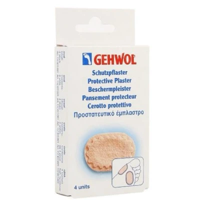 Abbildung von Gehwol Pflaster Protective Plaster Oval Art. 112 611002 St 4 stück