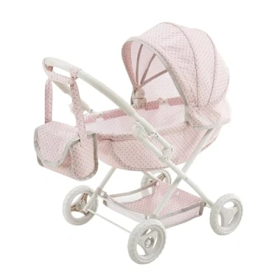 Abbildung von TEAMSON™ KIDS    Puppenwagen mit Verdeck und Ablagefach Rosa