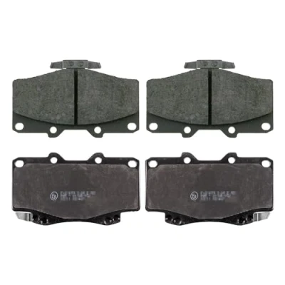 Abbildung von BLUE PRINT ADT34281 Bremsbelagsatz Vorderachse mit akustischer Verschleißwarnung TOYOTA: Land Cruiser Prado 70 SUV, 80, HILUX 6 Pick up